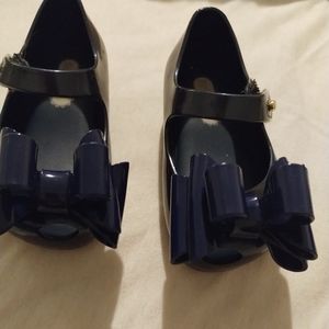 Mini Melissa size 5 navy blue